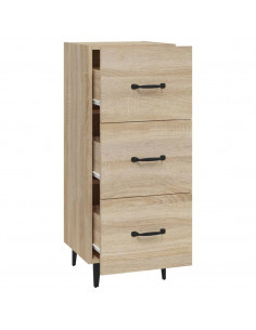 Credenza Rovere Sonoma 34,5x34x90 cm in Legno Multistrato