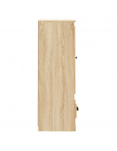 Credenza Rovere Sonoma 36x35,5x103,5 cm in Legno Multistrato