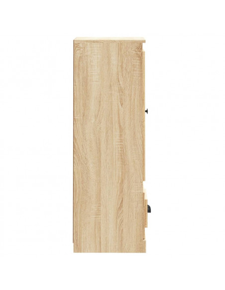 Credenza Rovere Sonoma 36x35,5x103,5 cm in Legno Multistrato