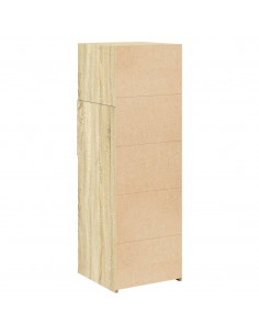 Credenza Rovere Sonoma 40x42,5x124 cm in Legno Multistrato