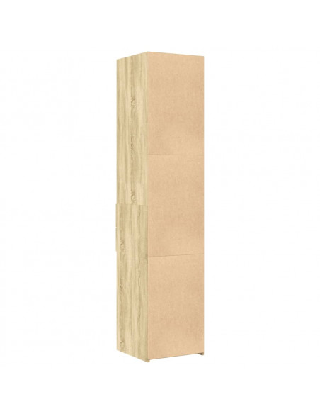 Credenza Rovere Sonoma 40x42,5x185 cm in Legno Multistrato