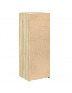 Credenza Rovere Sonoma 45x42,5x124 cm in Legno Multistrato