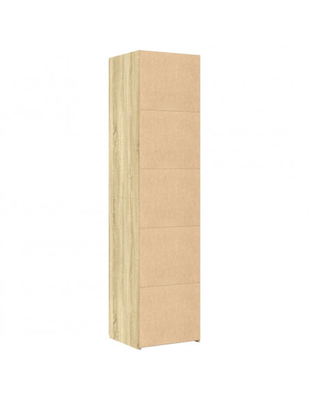 Credenza Rovere Sonoma 45x42,5x185 cm in Legno Multistrato