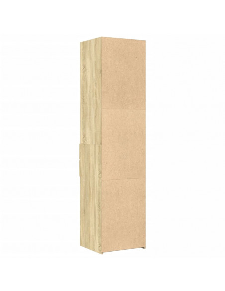 Credenza Rovere Sonoma 45x42,5x185 cm in Legno Multistrato