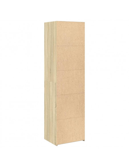 Credenza Rovere Sonoma 50x41x185 in Legno Multistrato