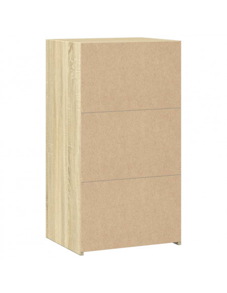 Credenza Rovere Sonoma 50x41x93 cm in Legno Multistrato