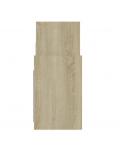 Credenza Rovere Sonoma 60x26x60 cm in Legno Multistrato