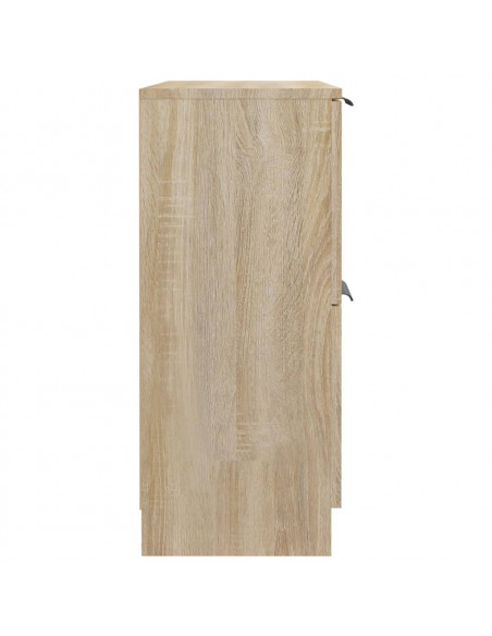 Credenza Rovere Sonoma 60x30x70 cm in Legno Multistrato