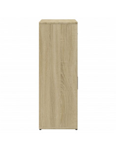 Credenza Rovere Sonoma 60x30x84 cm in Legno Multistrato