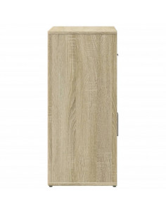 Credenza Rovere Sonoma 60x31x70 cm in Legno Multistrato