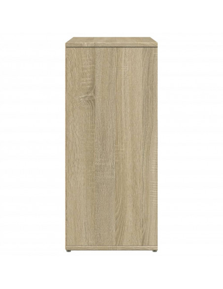Credenza Rovere Sonoma 60x31x70 cm in Legno Multistrato