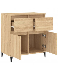 Credenza Rovere Sonoma 60x35x70 cm in Legno Multistrato