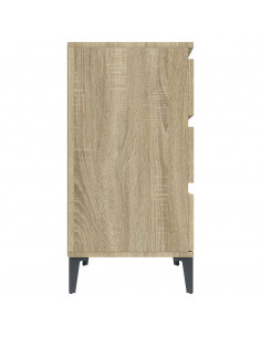 Credenza Rovere Sonoma 60x35x70 cm in Legno Multistrato