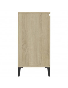 Credenza Rovere Sonoma 60x35x70 cm in Legno Multistrato