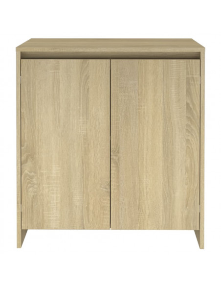 Credenza Rovere Sonoma 70x41x75 cm in Legno Multistrato