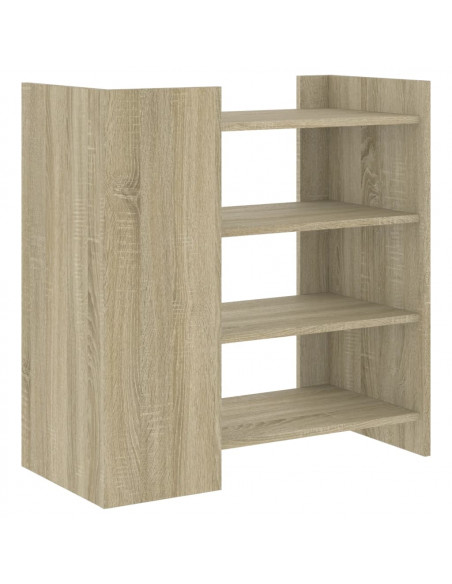 Credenza Rovere Sonoma 73,5x35x75 cm in Legno Multistrato