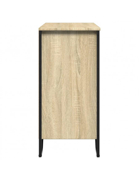 Credenza Rovere Sonoma 78x35,5x74,5 cm in Legno Multistrato