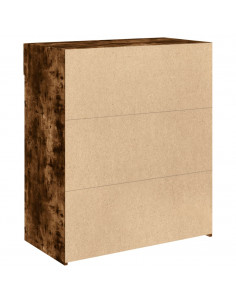 Credenza Rovere Sonoma 80x42,5x93 cm in Legno Multistrato