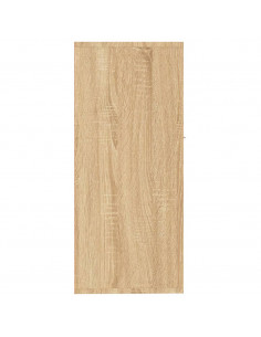 Credenza Rovere Sonoma 88x30x70 cm in Legno Multistrato