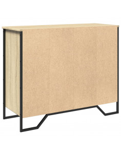 Credenza Rovere Sonoma 91x35,5x74,5 cm in Legno Multistrato