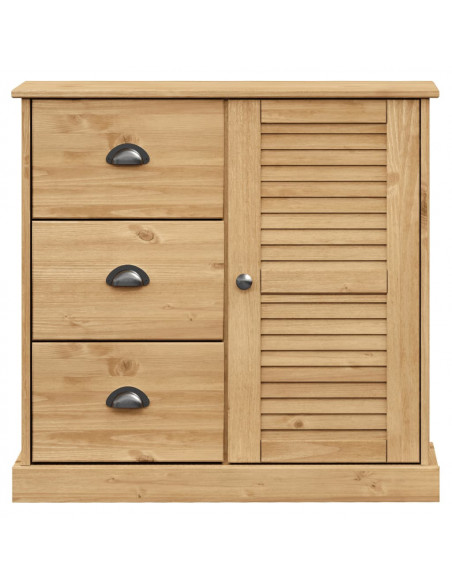 Credenza VIGO 78x40x175 cm in Legno Massello di Pino