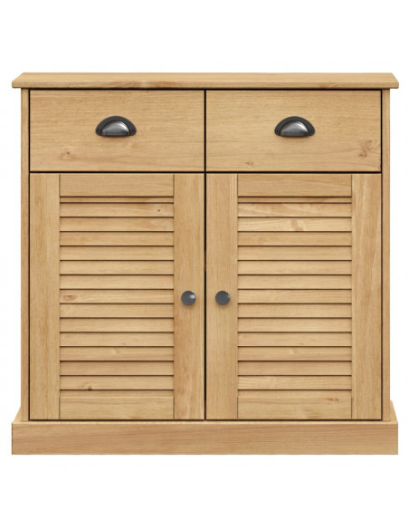 Credenza VIGO 78x40x175 cm in Legno Massello di Pino