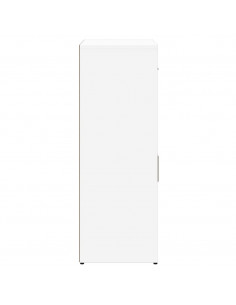 Credenze 2 pz Bianche 60x30x84 cm in Legno Multistrato