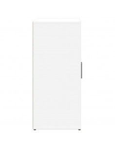 Credenze 2 pz Bianche 60x31x70 cm in Legno Multistrato