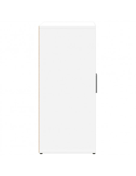 Credenze 2 pz Bianche 60x31x70 cm in Legno Multistrato