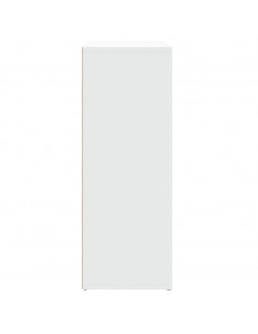 Credenze 2 pz Bianche 60x31x84 cm in Legno Multistrato