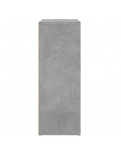 Credenze 2 pz Grigio Cemento 60x31x84 cm in Legno Multistrato