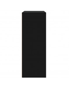 Credenze 2 pz Nere 60x31x84 cm in Legno Multistrato