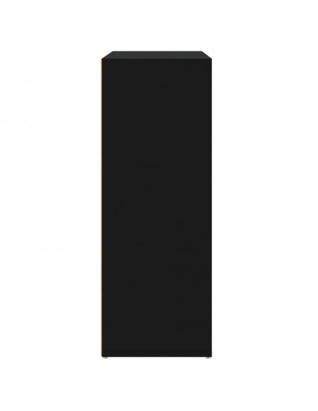 Credenze 2 pz Nere 60x31x84 cm in Legno Multistrato