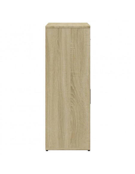 Credenze 2 pz Rovere Sonoma 60x30x84 cm in Legno Multistrato
