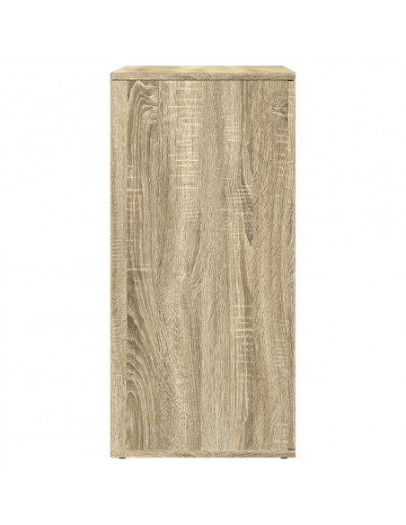 Credenze 2 pz Rovere Sonoma 79x38x80 cm in Legno Multistrato