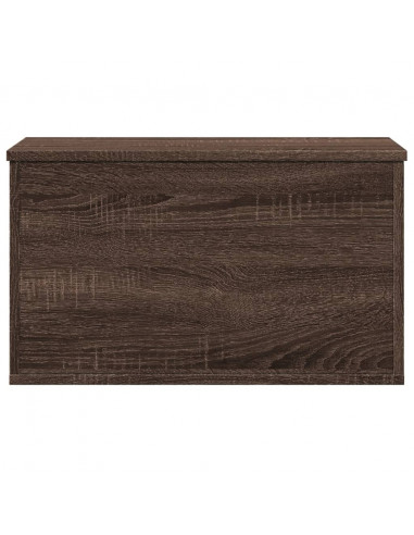 Contenitore Portaoggetti Rovere Marrone 60x35x35 cm Truciolato