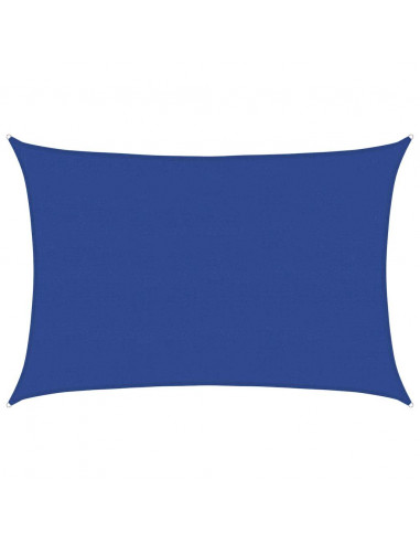 Vela Parasole 160 g/m² Rettangolare Blu 5x7 m in HDPE