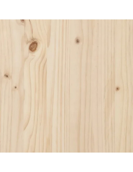 Cuccia per Cani 65,5x50,5x28 cm in Legno Massello di Pino