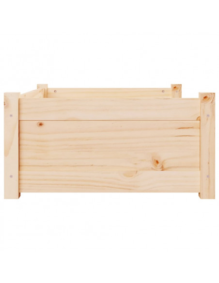 Cuccia per Cani 75,5x55,5x28 cm in Legno Massello di Pino