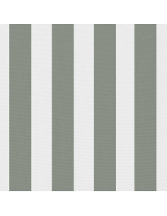 Cuscini da Esterno 2 pz Stampa a Righe 45x45 cm Grigi 2