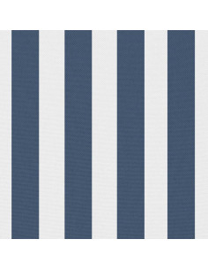 Cuscini da Esterno 4 pz Stampa a Righe 45x45 cm Blu 2