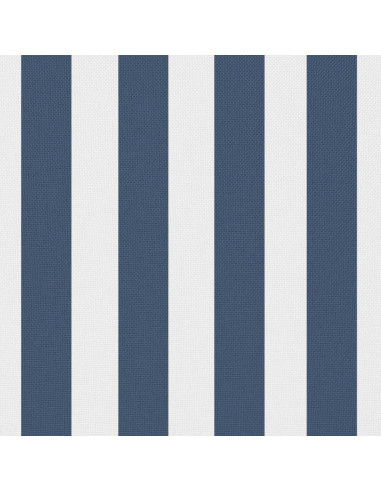 Cuscini da Esterno 4 pz Stampa a Righe 45x45 cm Blu