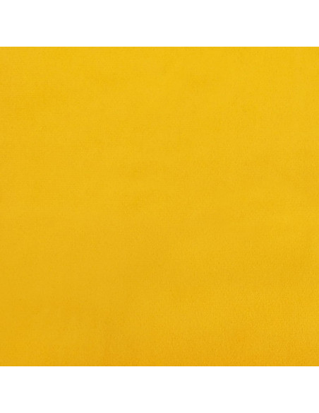 Cuscini Decorativi 2 pz Giallo 40x40 cm in Velluto
