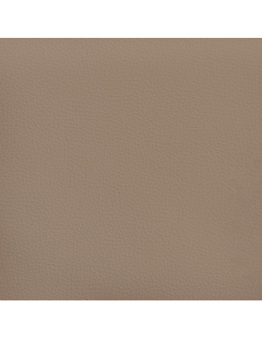 Cuscini Decorativi 2pz Cappuccino 40x40 cm in Similpelle