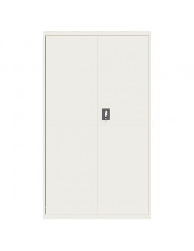 Armadio Classificatore Bianco 105x40x180 cm in Acciaio