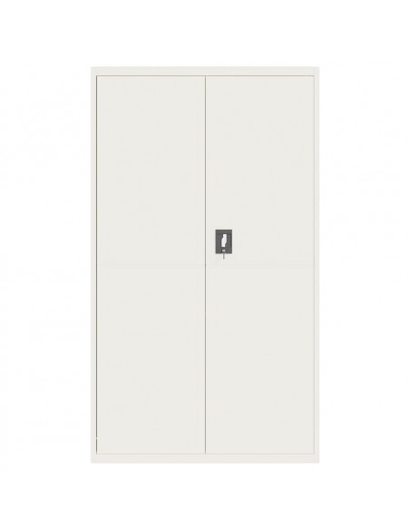 Armadio Classificatore Bianco 105x40x180 cm in Acciaio