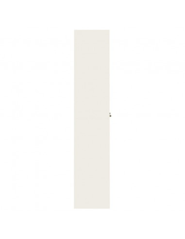 Armadio Classificatore Bianco 105x40x180 cm in Acciaio