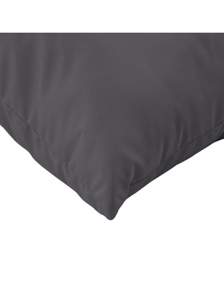 Cuscini per Divano 4 pz Antracite 50x50 cm in Tessuto