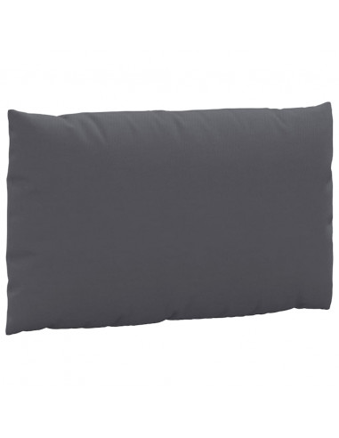 Cuscini per Pallet 2 pz Antracite in Tessuto Oxford