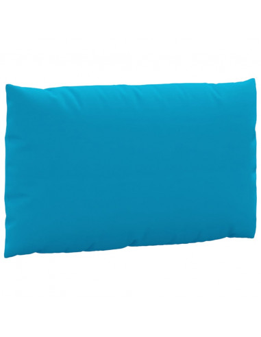 Cuscini per Pallet 2 pz Azzurro in Tessuto Oxford